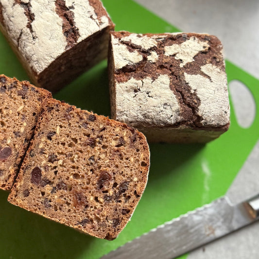Dark Rye with Cherries, Currants and Sunflower Seeds
