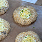 Jalapeño & Corn Bialy w Chive Cream Cheese
