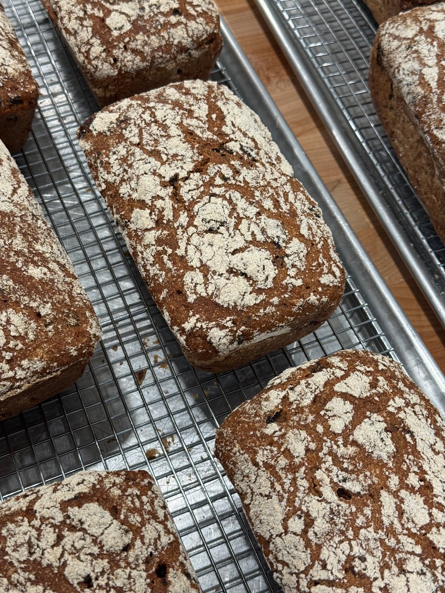Dark Rye with Cherries, Currants and Sunflower Seeds