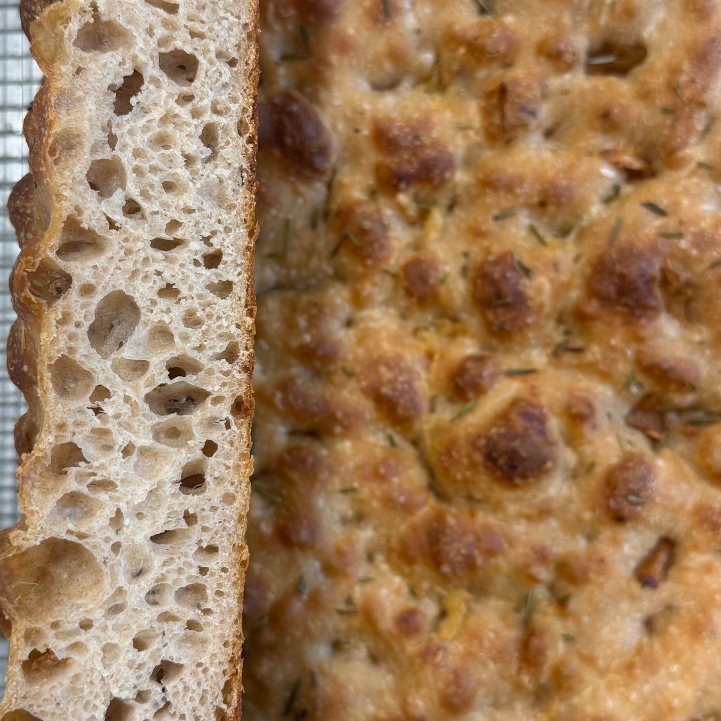 Summer Sourdough Focaccia