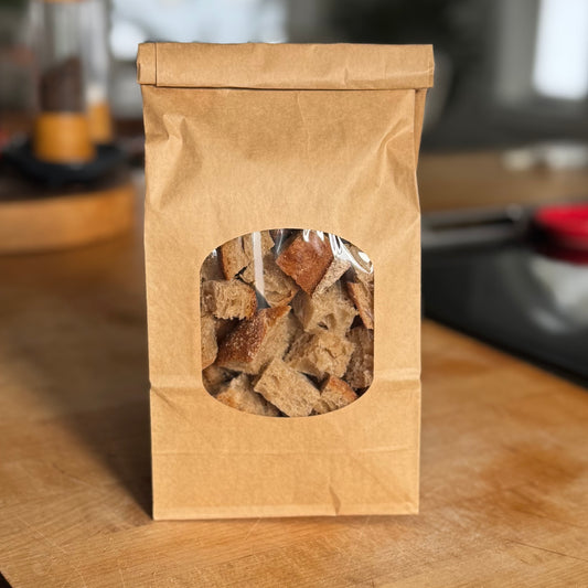 Sourdough Crouton Cubes